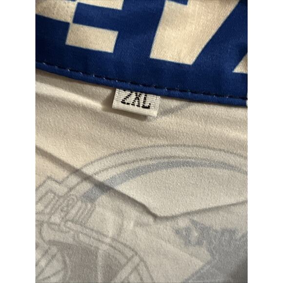 Game Day Football Novelty Team Hawaiian Button Down Shirt Unisex Adults 2XL - Picture 4 of 7